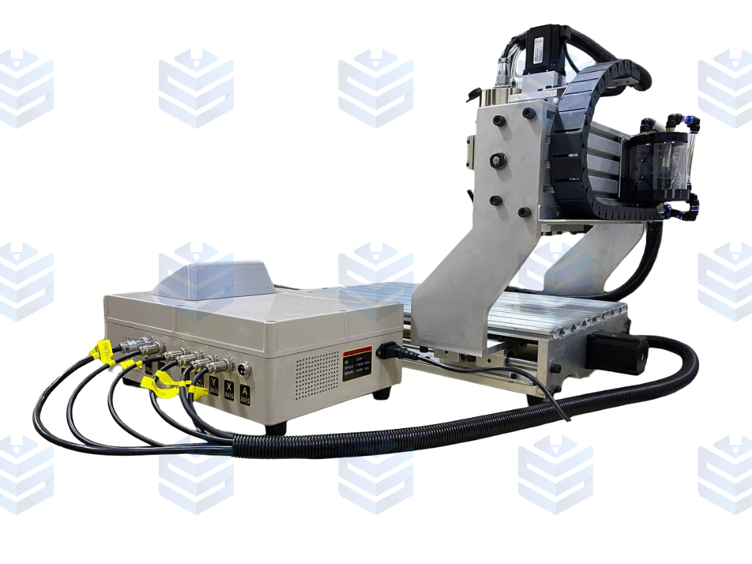 Фото Настольный фрезерный станок с ЧПУ DeskMill 4060 1500W (поворотная ось в комплекте)