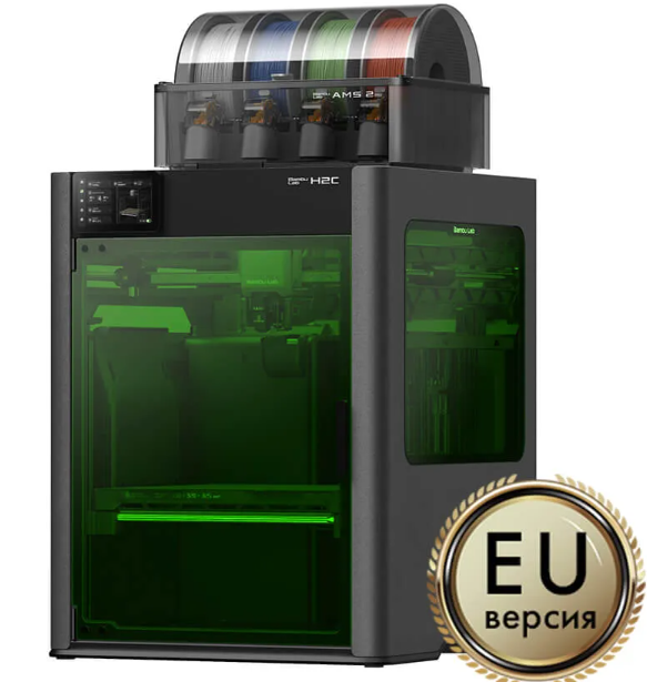Фото 3D принтер Bambu Lab H2C Laser Full Combo 10W (EU)