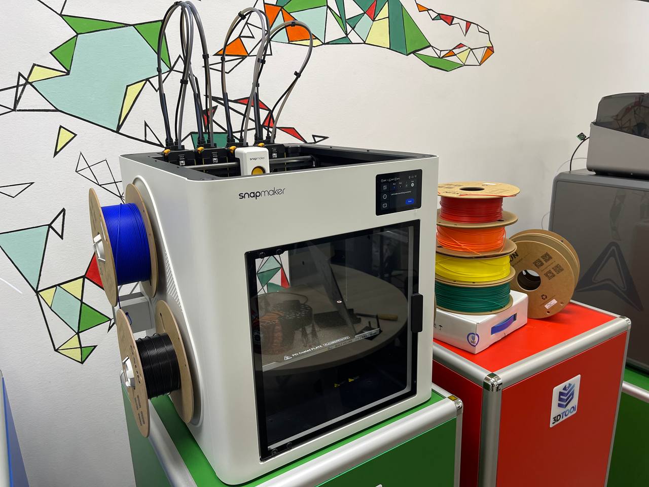 Фото Цветной 3D принтер Snapmaker U1 (4 экструдера)