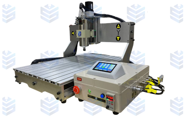 Фото Мини фрезерный станок с ЧПУ DeskMill 3040 1500W (поворотная ось в комплекте)